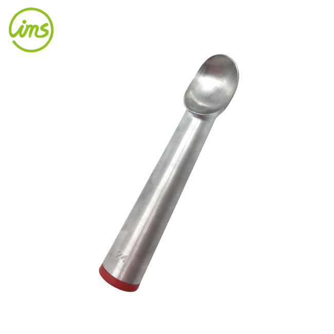 Made in Taiwan 1.5 Oz Ice Cream Scoop , Anti Frozen Alum Red